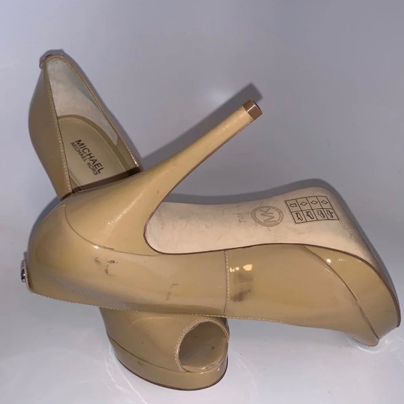 MICHAEL Kors Pumps York Peep 7.5 - Picture 6 of 6